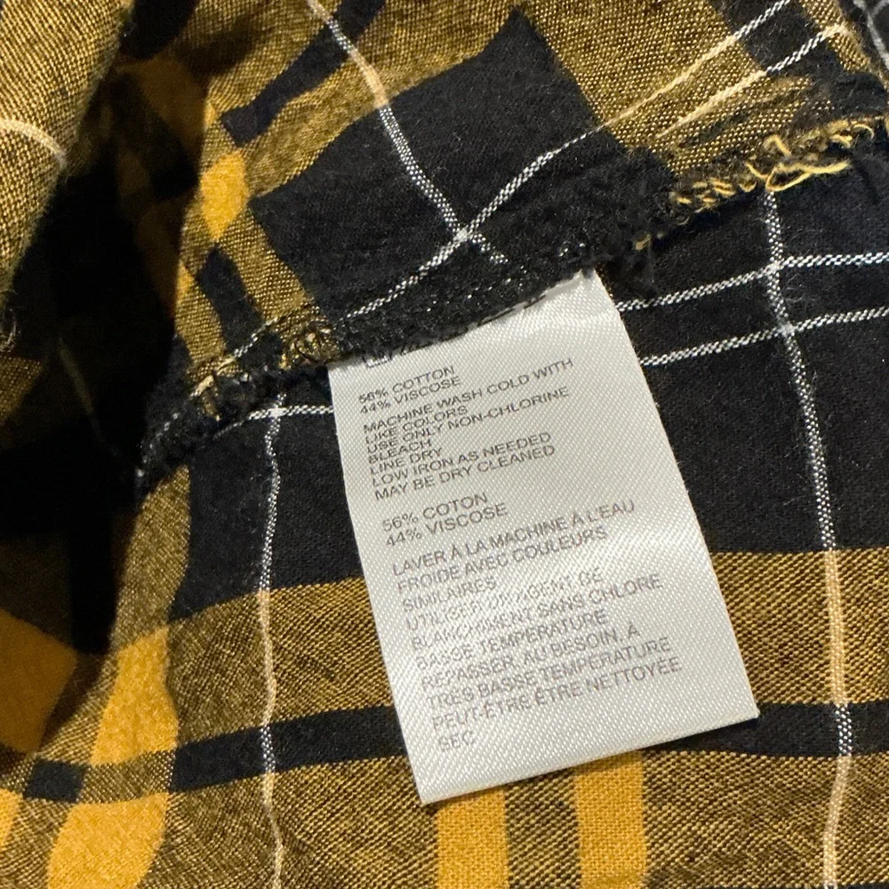 Urban Outfitters Yellow Plaid Backless Dress - Picture 6 of 6